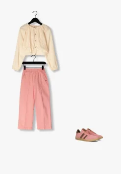 roze nono wijde broek sayla stretc twill pants