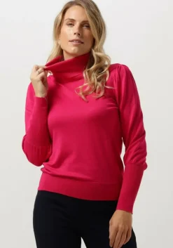 roze notre-v coltrui basic knit blouse