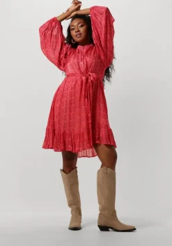 roze notre-v mini jurk nv-dusty dress