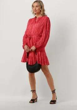 roze notre-v mini jurk nv-dusty dress