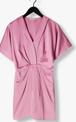 roze notre-v mini jurk nv-fonda