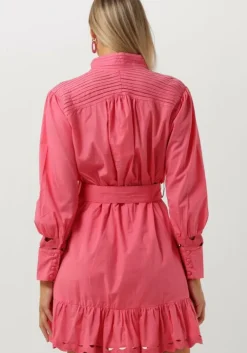 roze notre-v mini jurk x bo - loulou mini dress