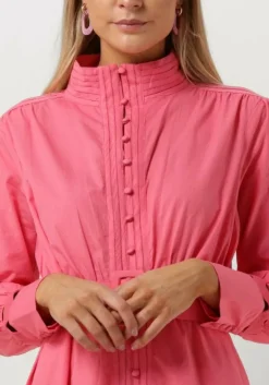 roze notre-v mini jurk x bo - loulou mini dress