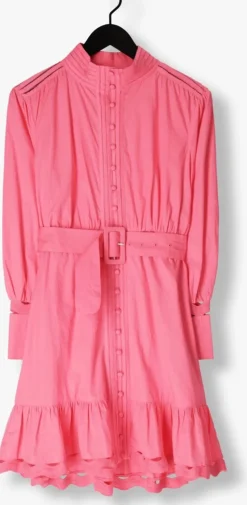 roze notre-v mini jurk x bo - loulou mini dress