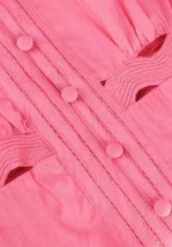 roze notre-v mini jurk x bo - loulou mini dress