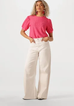 roze object t-shirt objlaila s/s re top