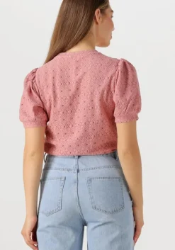 roze object t-shirt objlaila s/s re top