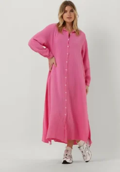 roze penn & ink maxi jurk s23t900