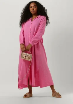 roze penn & ink maxi jurk s23t900