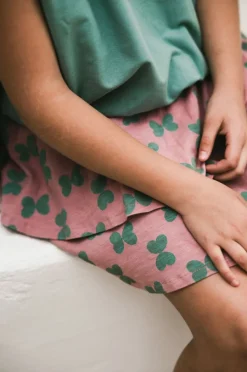 roze petit blush minirok mini smock skirt hourglas hearts