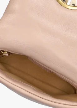 roze pinko schoudertas love click baby puff