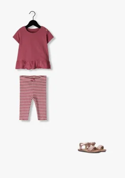 roze play up legging striped rib legging