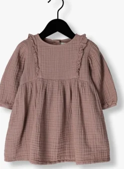 roze play up midi jurk woven dress