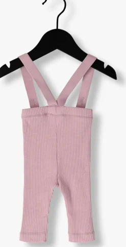 roze play up tuinbroeken rib flame leggings
