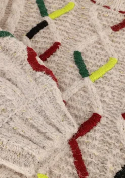 roze pom amsterdam trui cable pink