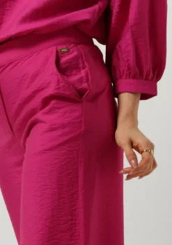 roze pom amsterdam wijde broek fuchsia pants