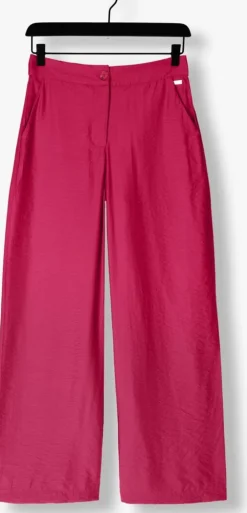 roze pom amsterdam wijde broek fuchsia pants