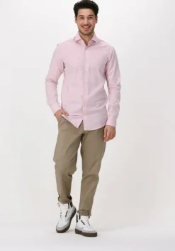 roze porto milano klassiek overhemd lagos