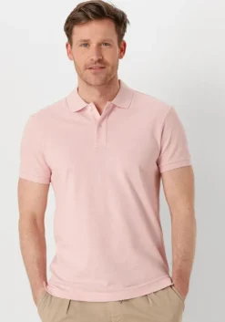 roze profuomo polo polo short sleeve