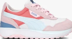 roze puma lage sneakers cruise rider peony