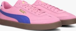roze puma lage sneakers puma club