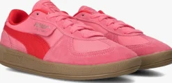 roze puma lage sneakers palermo jr