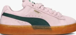 roze puma lage sneakers suede xl jr