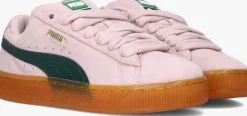 roze puma lage sneakers suede xl jr