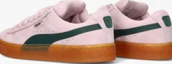 roze puma lage sneakers suede xl jr