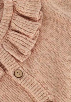 roze quincy mae vest ruffle collar cardigan