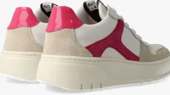 roze red-rag lage sneakers 13314