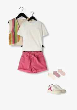 roze red-rag lage sneakers 13314