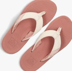 roze reef teenslippers santa ana girls