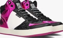 roze replay hoge sneakers cobra 7cc