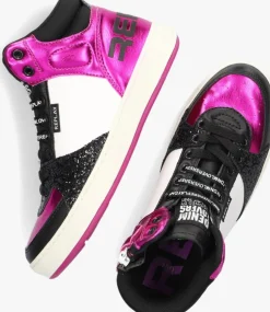 roze replay hoge sneakers cobra 7cc