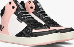 roze replay hoge sneakers cobra 1