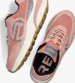 roze replay lage sneakers athena jr