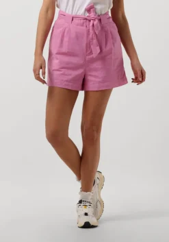 roze scotch & soda broeken high rise casual printed shorts