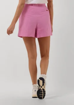 roze scotch & soda broeken high rise casual printed shorts