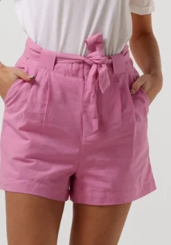 roze scotch & soda broeken high rise casual printed shorts