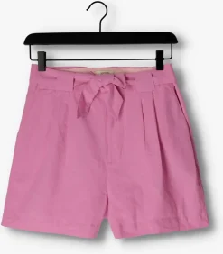 roze scotch & soda broeken high rise casual printed shorts