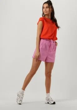 roze scotch & soda broeken high rise casual printed shorts