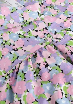 roze selected femme mini jurk slfjudita ls short