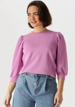 roze selected femme top slftenny 3/4 sweat top