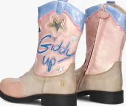 roze shoesme cowboylaarzen nw24w008