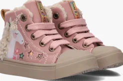 roze shoesme hoge sneakers sh25w035