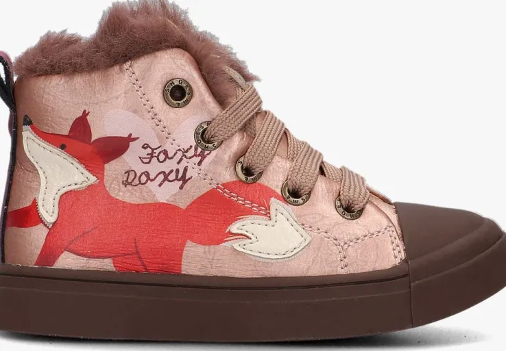 roze shoesme hoge sneaker sh23w020