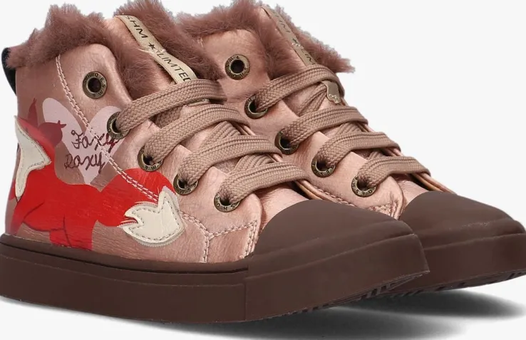 roze shoesme hoge sneaker sh23w020