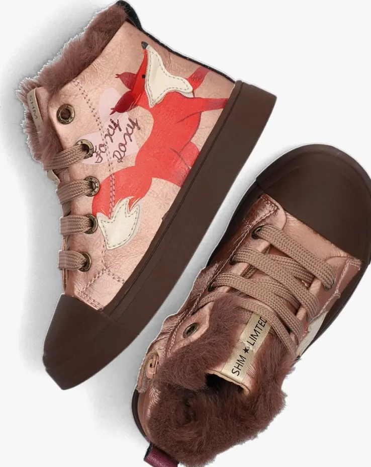 roze shoesme hoge sneaker sh23w020