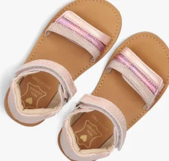 roze shoesme platte sandalen cs24s010